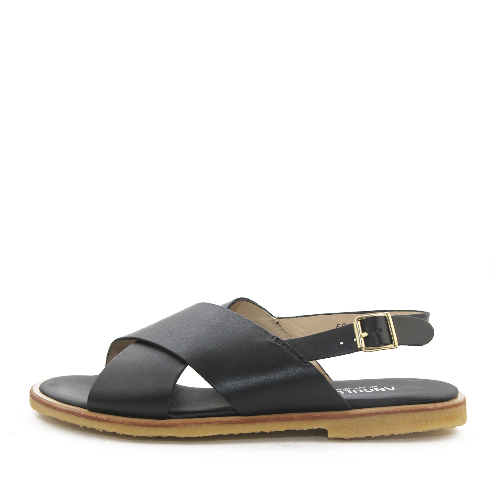 Angulus 5637 Sort Slingback Remsandal