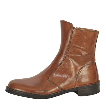Bubetti 2078 Cognac damestøvle med indvendig lynlås