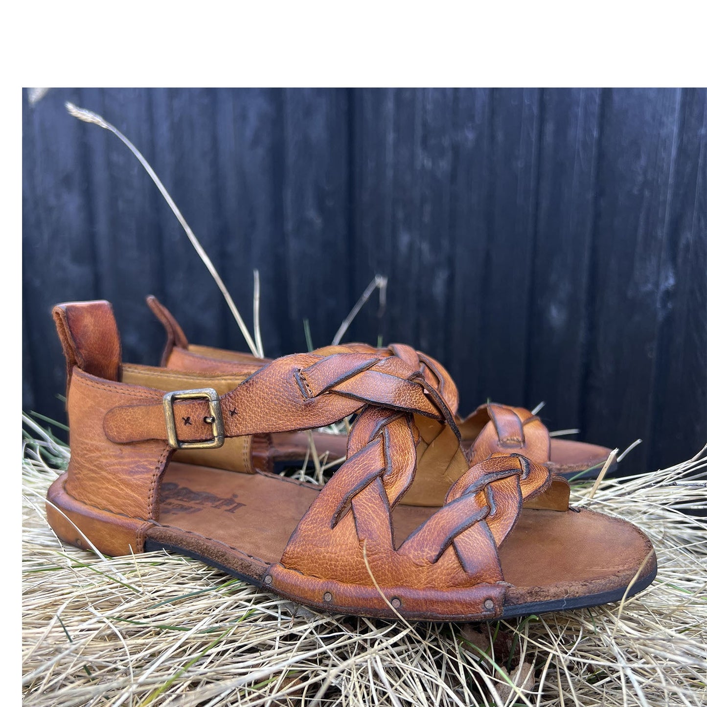 Bubetti 3446 Cognac Brun Remsandal m/flet