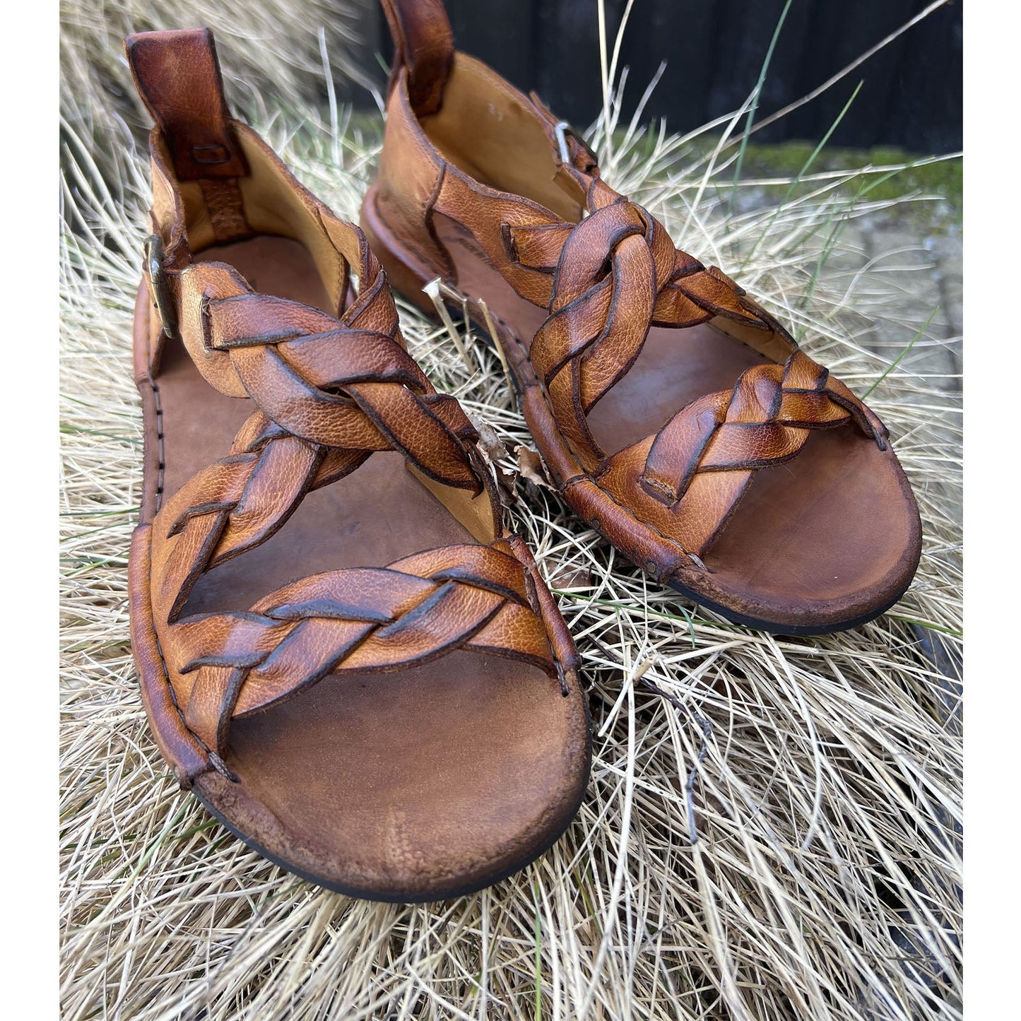Bubetti 3446 Cognac Brun Remsandal m/flet