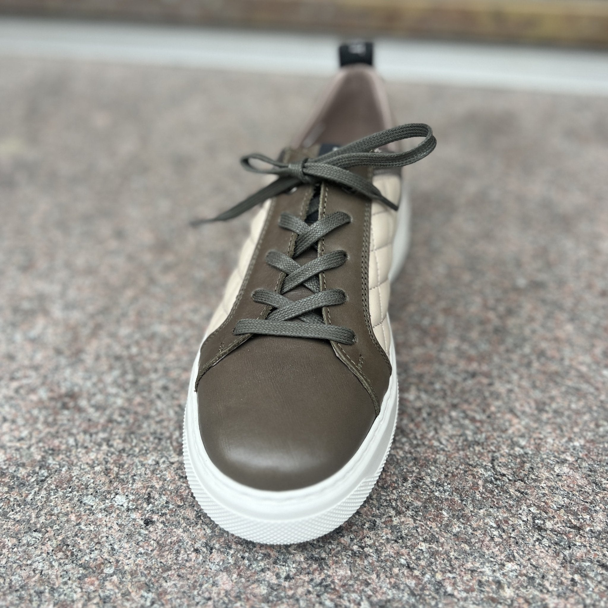 DL Sport 5412 Grøn-Taupe Dame Sneaker