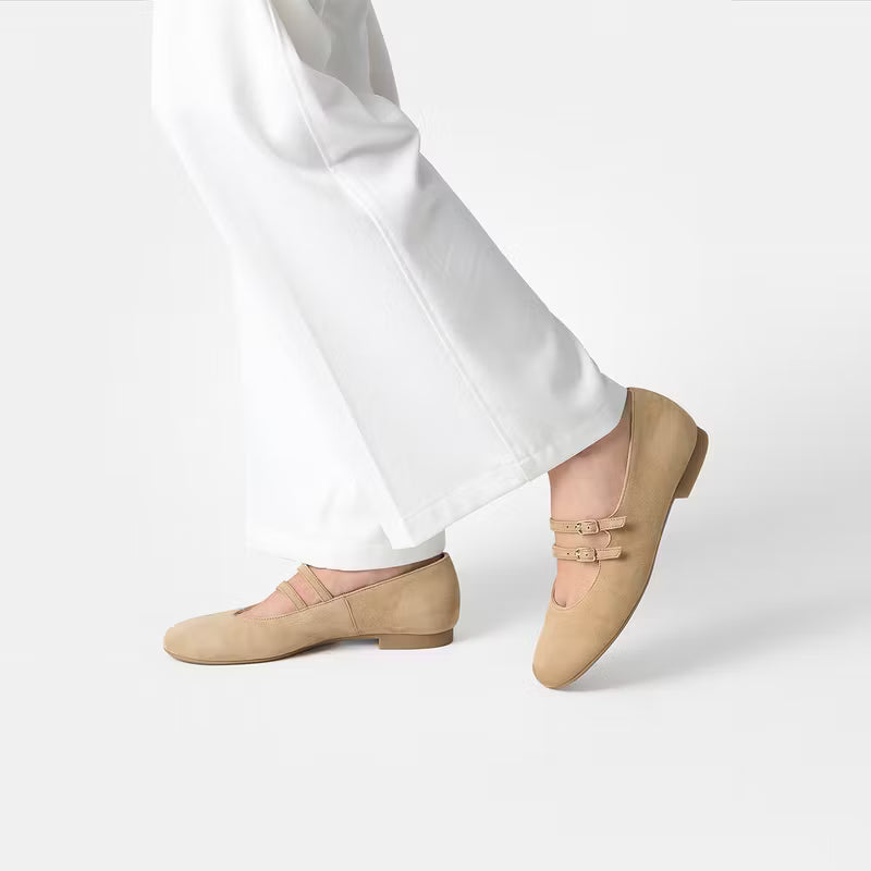 Paul Green 1211-019 beige ballerina