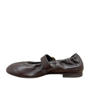 Paul Green 1253-001 mørk brun ballerina