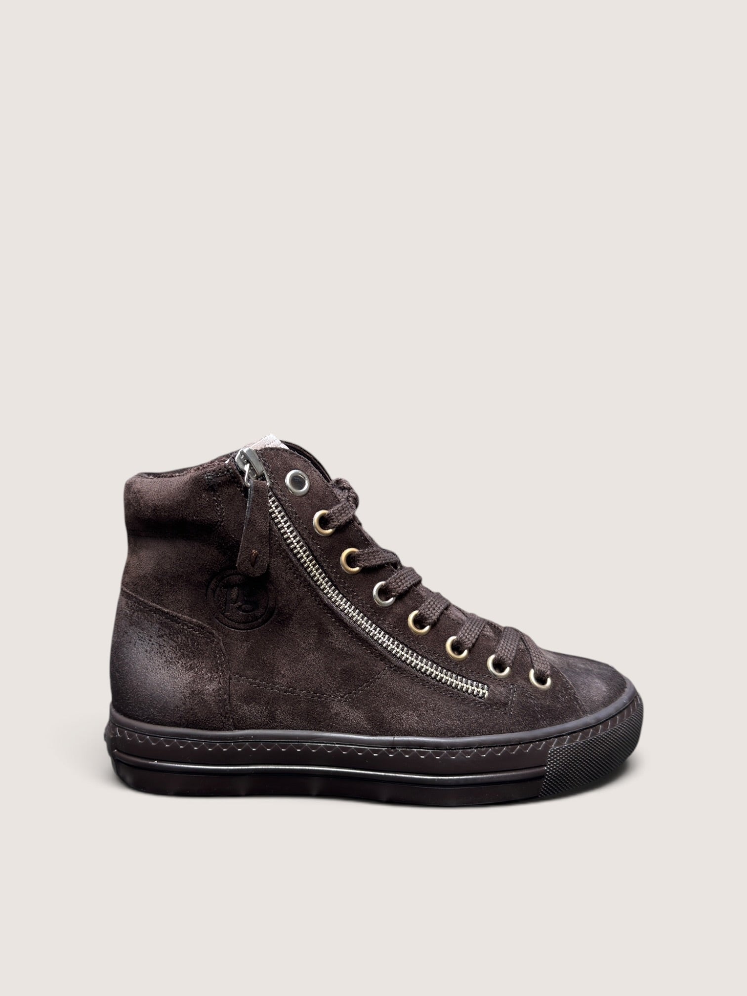 Paul Green 4024-372 Sneaker støvle mørk brun