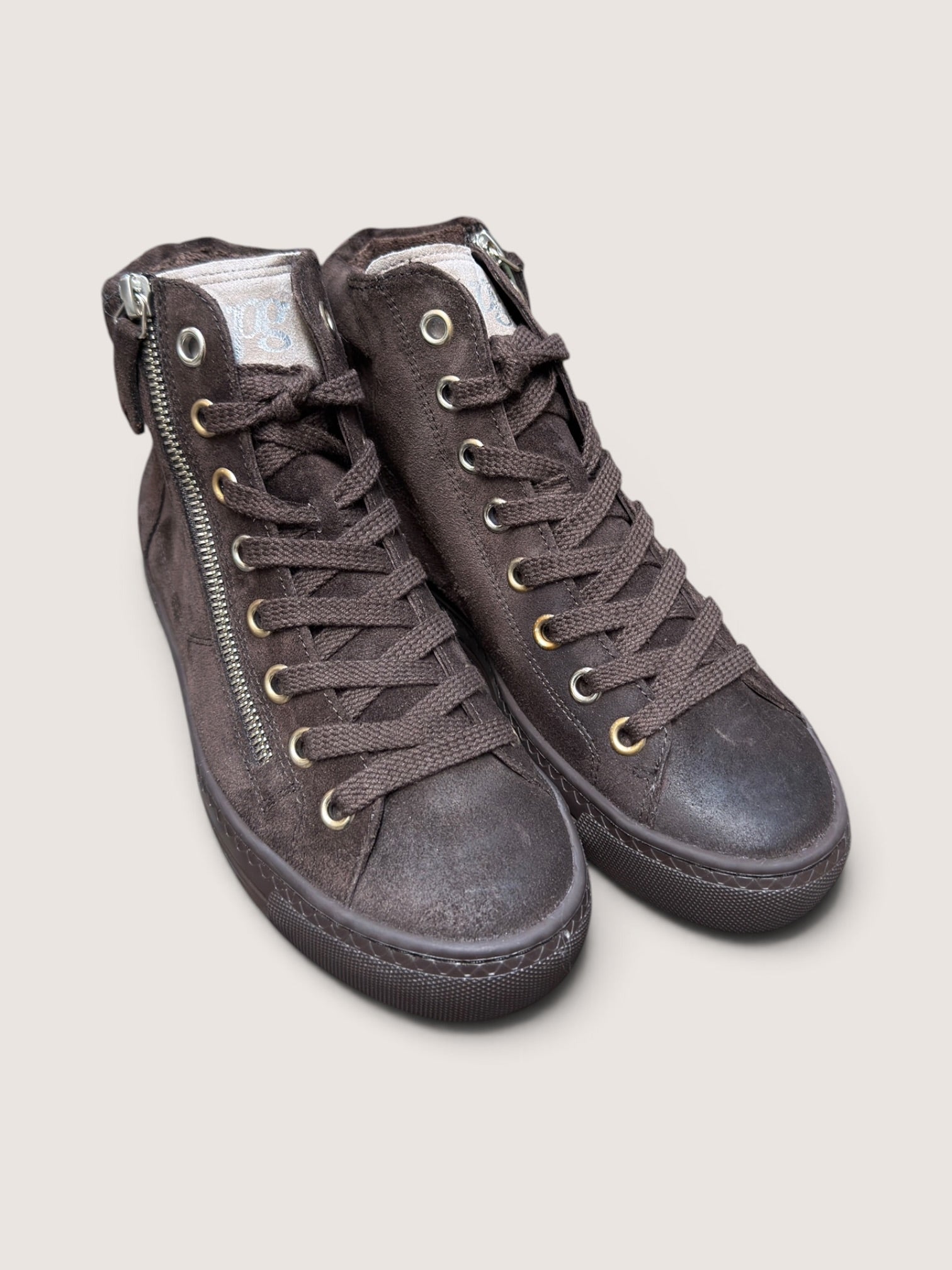 Paul Green 4024-372 Sneaker støvle mørk brun