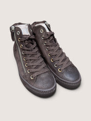 Paul Green 4024-372 Sneaker støvle mørk brun