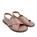 Angulus 5637 - 106 Gl. Rosa Klassisk Krydsrem Sandal Med Slingback