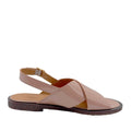 Angulus 5637 - 106 Gl. Rosa Klassisk Krydsrem Sandal Med Slingback