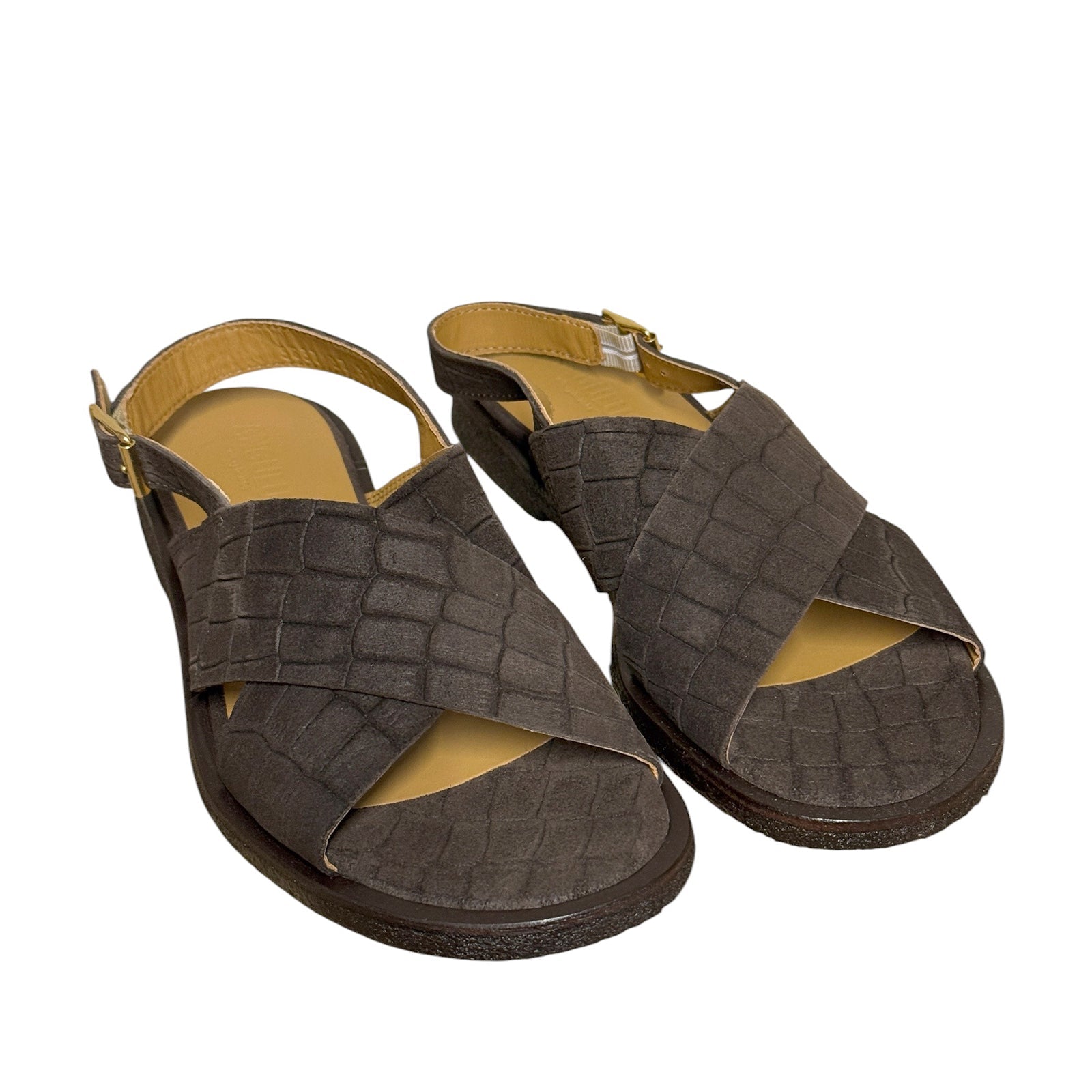 Angulus 5637 - 106 mørk brun croco dame