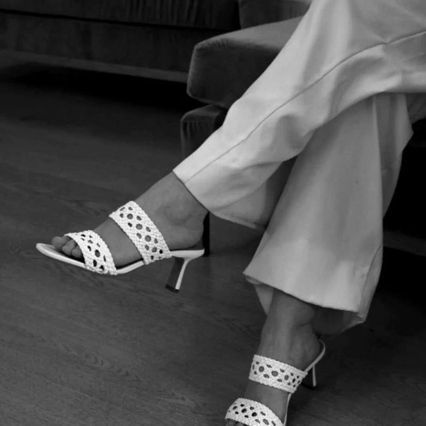 Angulus - 5725 - 101 Sandal med hæl