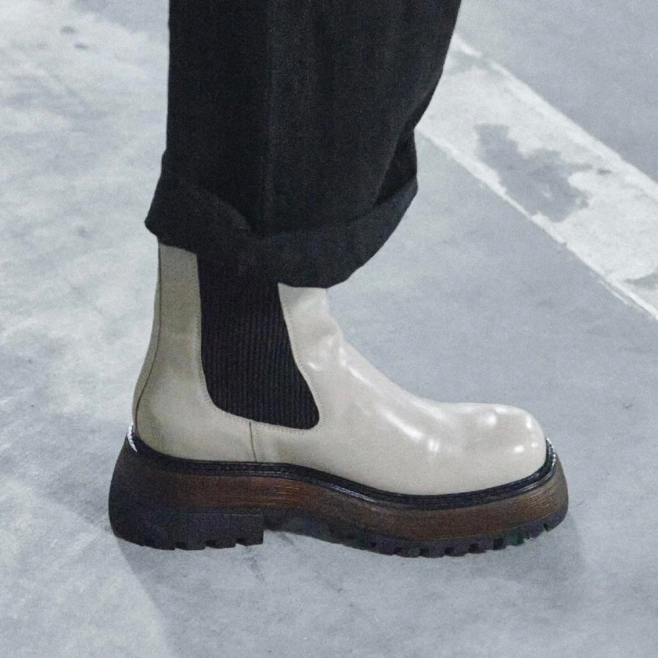 Angulus 7753 - 101 Chelsea støvle polido grov sål