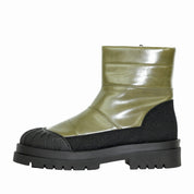 Angulus 7768 - 101 Støvle med uldfoer grøn