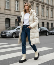 Angulus 7768 - 101 Støvle med uldfoer mælkehvid