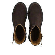 Angulus 7865 - 101 mørkebrun støvle med dekorativt spænde