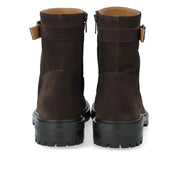 Angulus 7865 - 101 mørkebrun støvle med dekorativt spænde