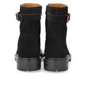 Angulus 7865 - 101 sort støvle med dekorativt spænde