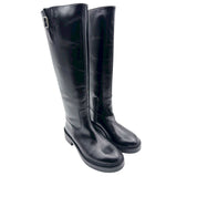 Angulus 7866 - 101 sort lang støvle med spænde