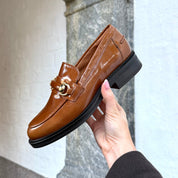 Billi Bi A23002 Loafer cognac med bidsel