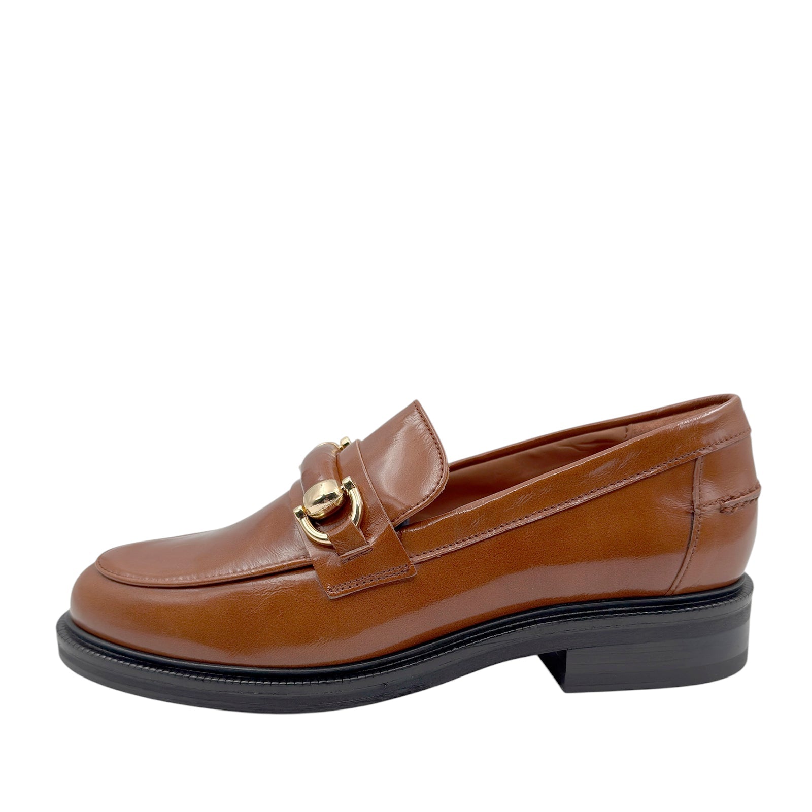Billi Bi A23002 Loafer cognac med bidsel