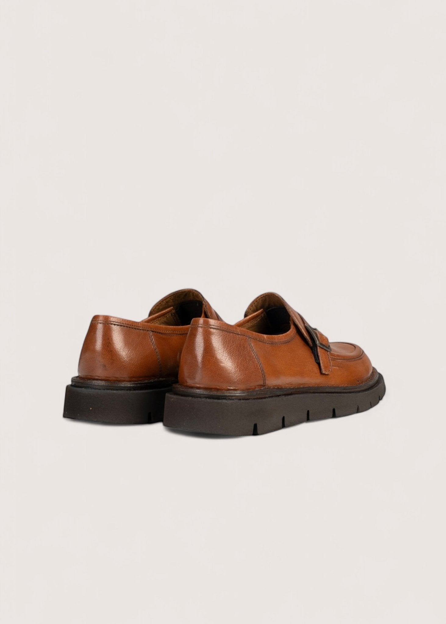 Bubetti 10106 Cognac Monk Shoe
