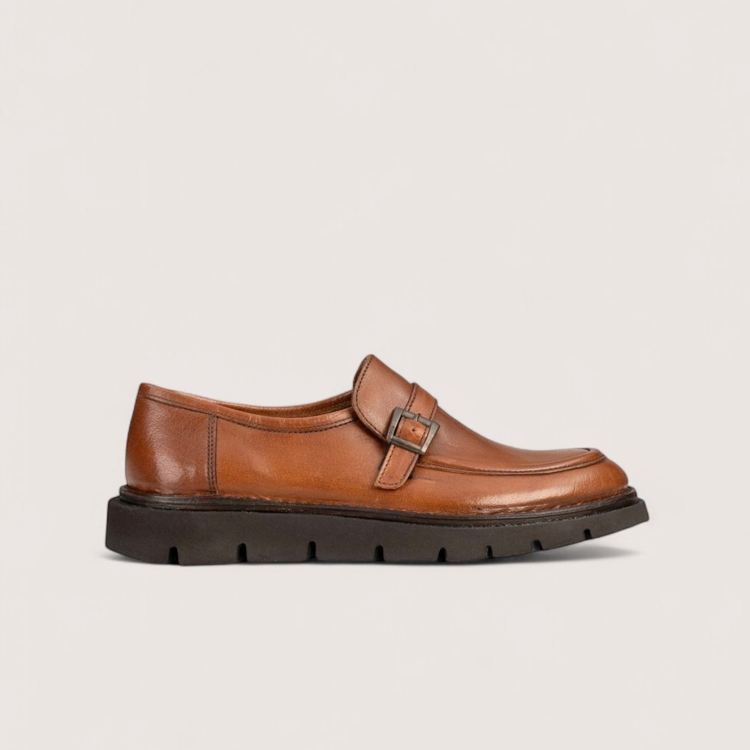Bubetti 10106 Cognac Monk Shoe