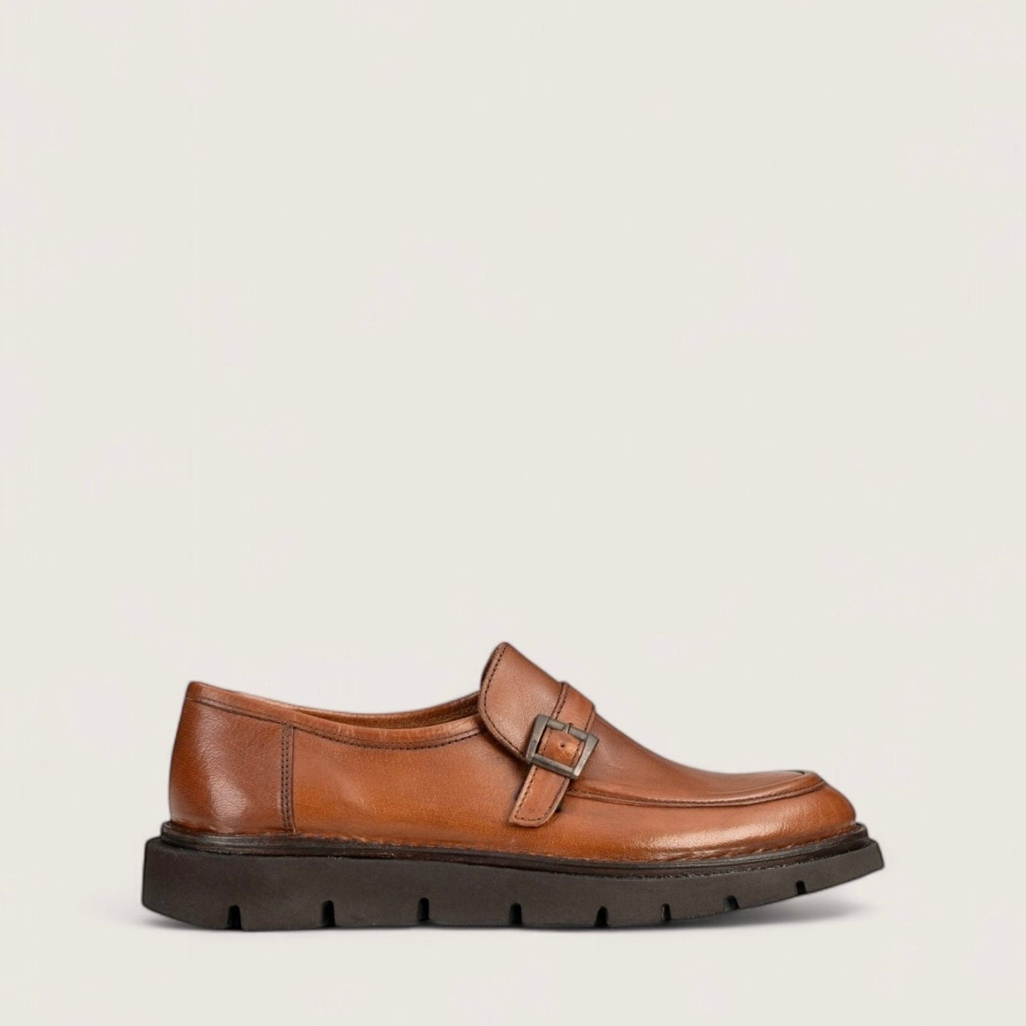 Bubetti 10106 Cognac Monk Shoe
