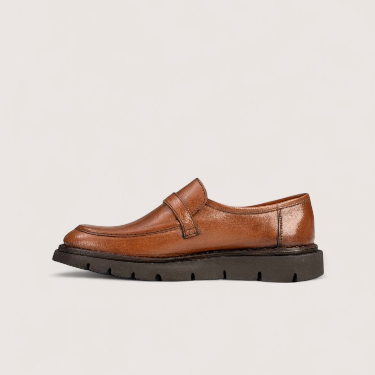 Bubetti 10106 Cognac Monk Shoe