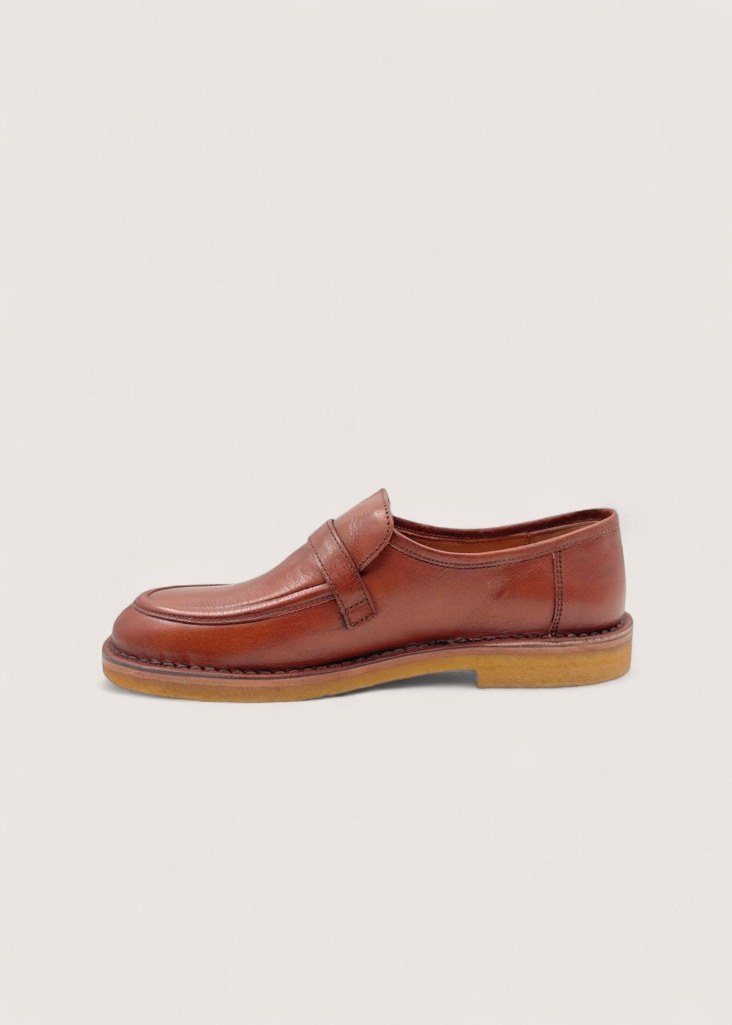 Bubetti 10106 Cognac Monk Shoe Raagummi