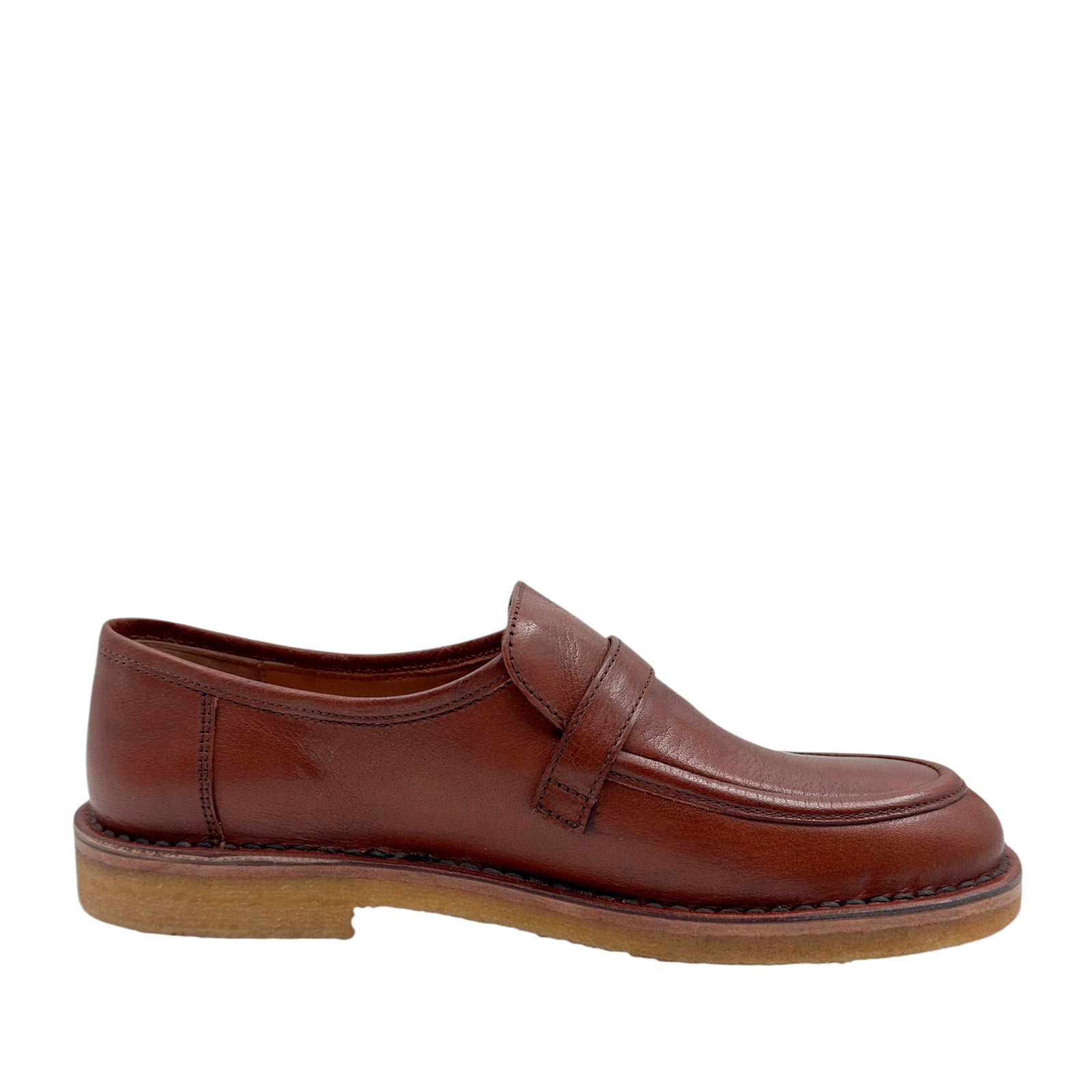 Bubetti 10106 Cognac Monk Shoe Raagummi