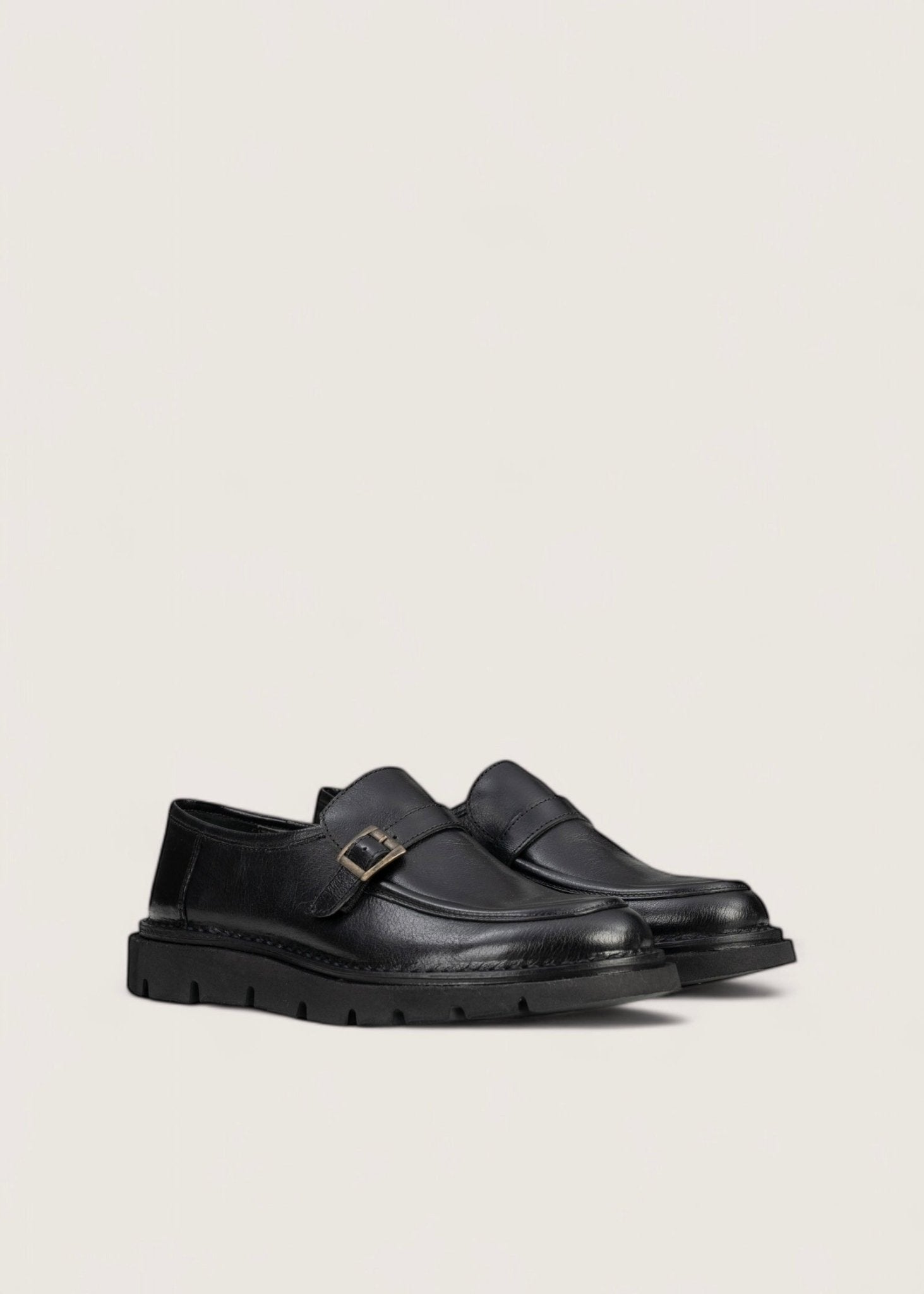 Bubetti 10106 Sort Monk Shoe
