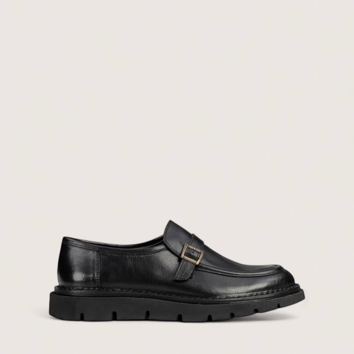 Bubetti 10106 Sort Monk Shoe