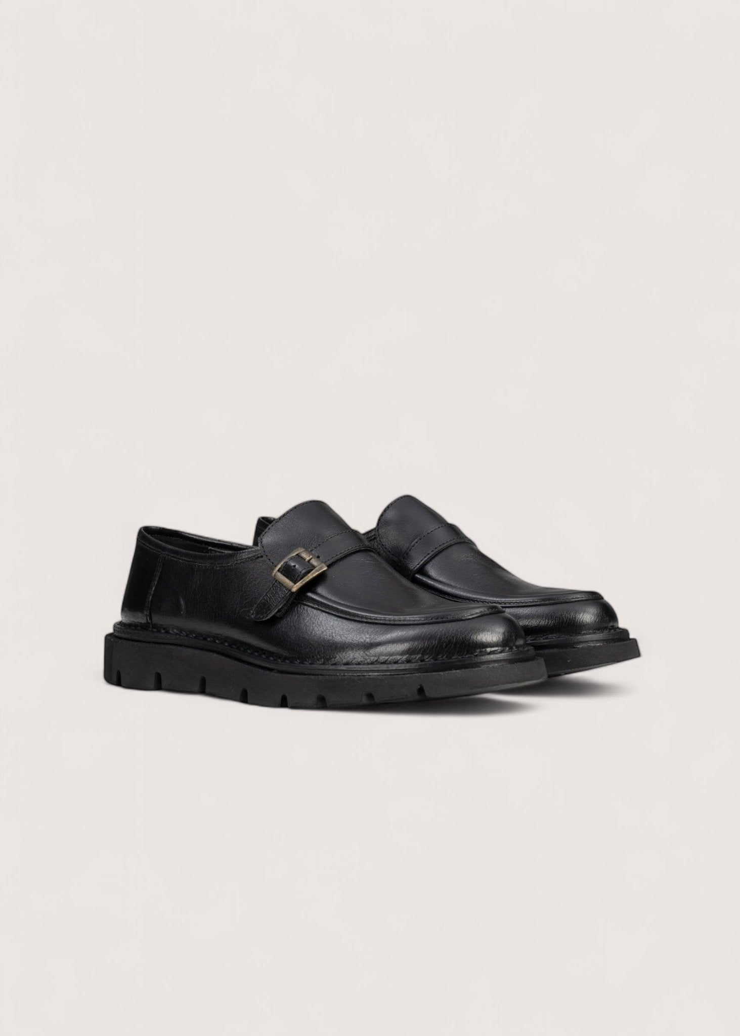 Bubetti 10106 Sort Monk Shoe