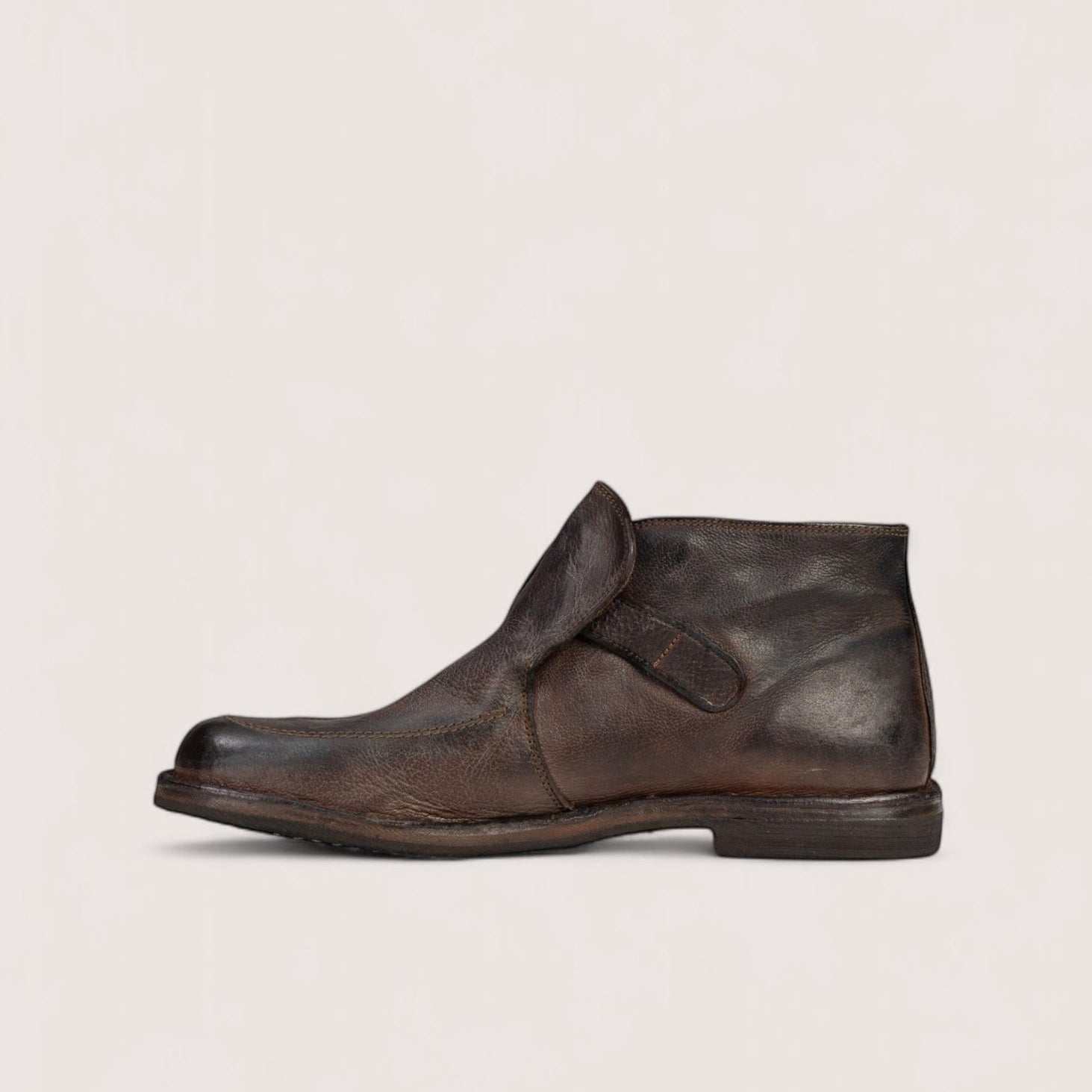 Bubetti 10136 Brun Patina Kort Remstøvle