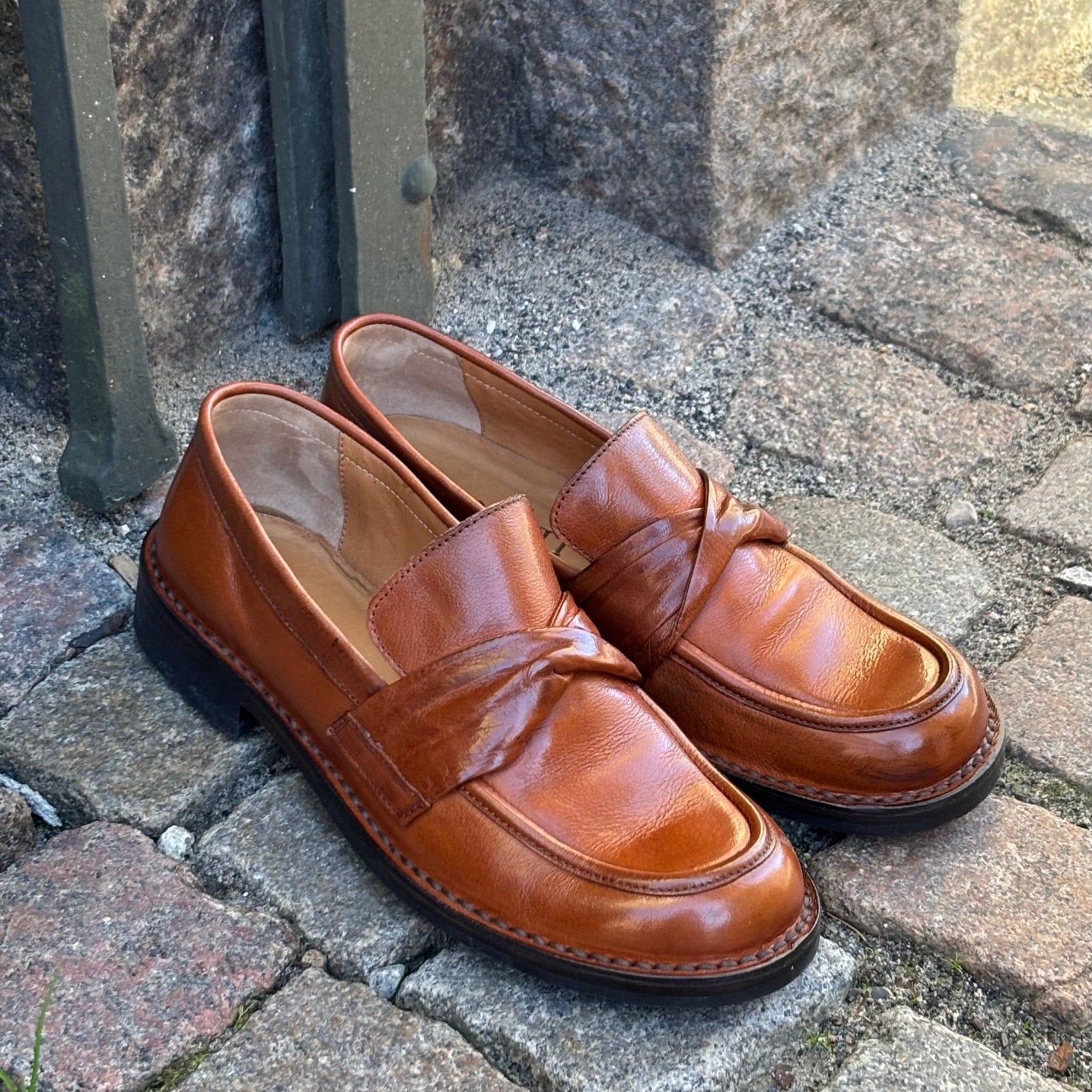 Bubetti 10159 cognac loafer