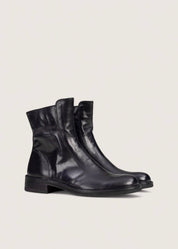 Bubetti 2078 Blåsort klassisk støvle med indvendig lynlås