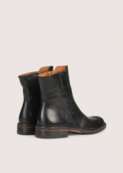 Bubetti 2078 Kaffe klassisk støvle med indvendig lynlås