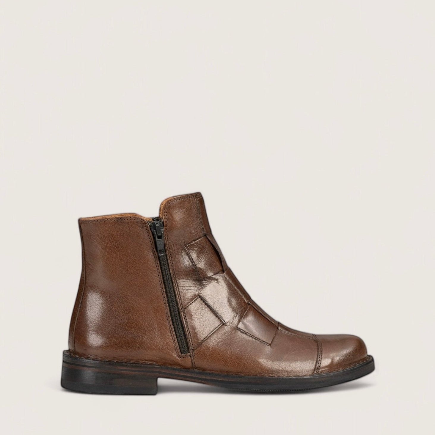 Bubetti 2531 Bred brun flet støvle