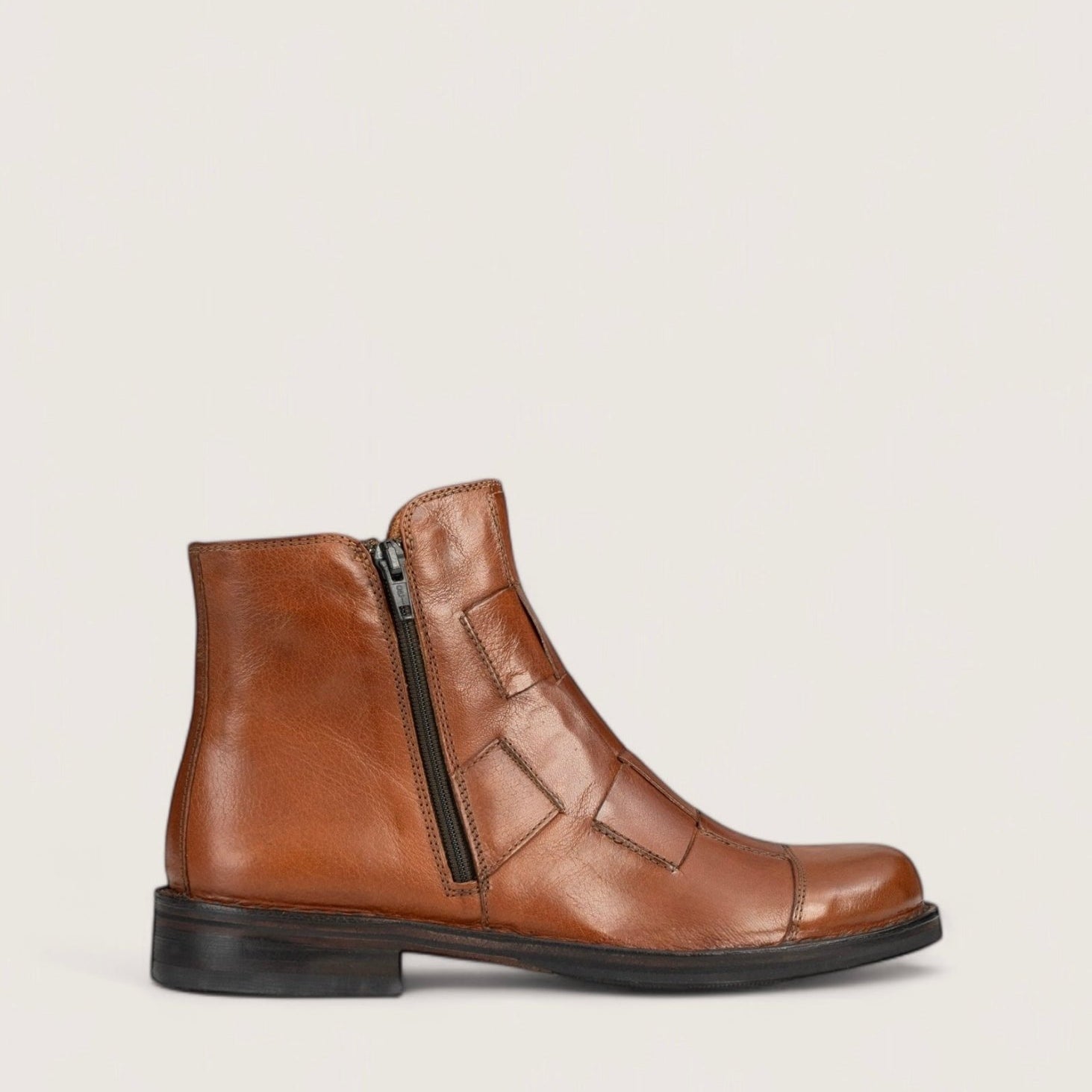 Bubetti 2531 Bred cognac flet støvle