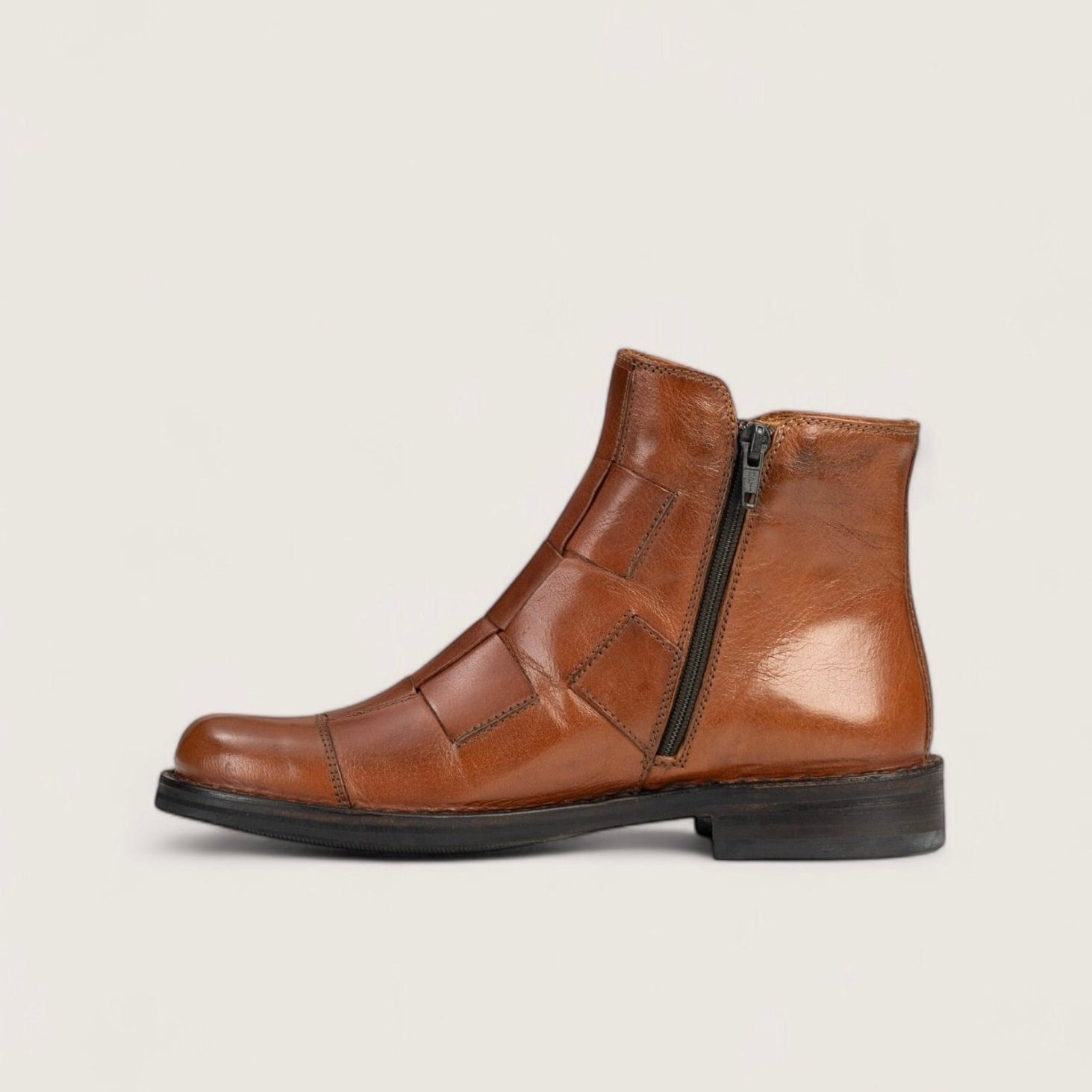 Bubetti 2531 Bred cognac flet støvle