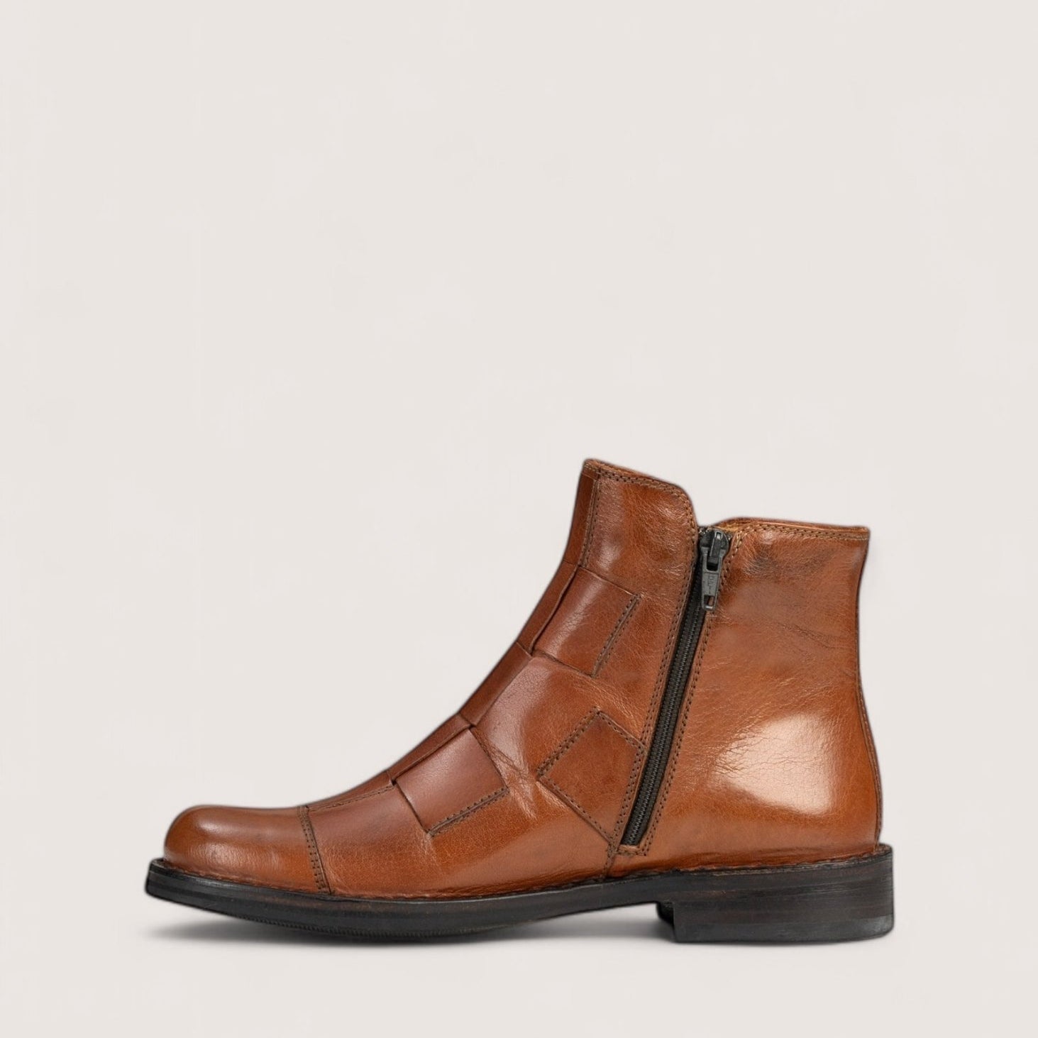 Bubetti 2531 Bred cognac flet støvle