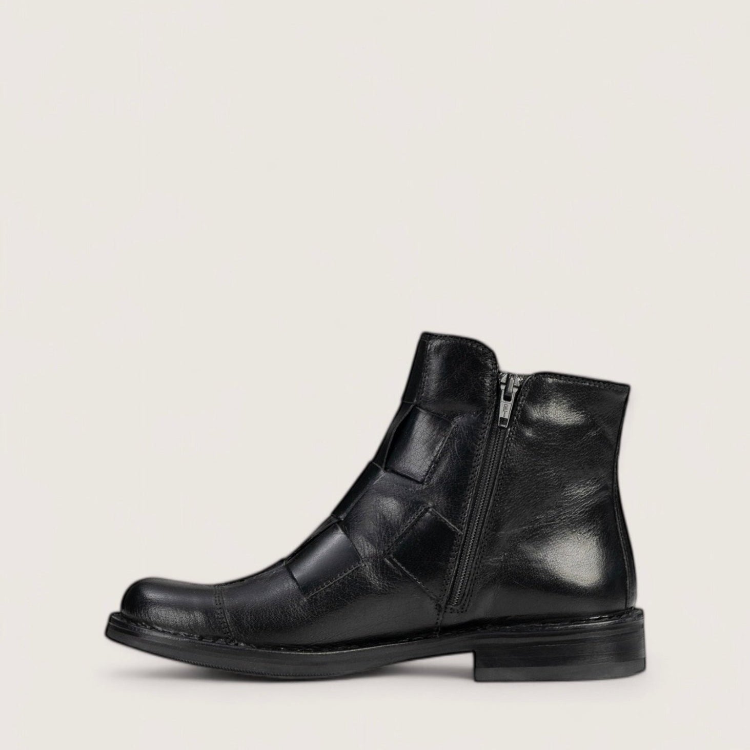 Bubetti 2531 Bred Sort flet støvle