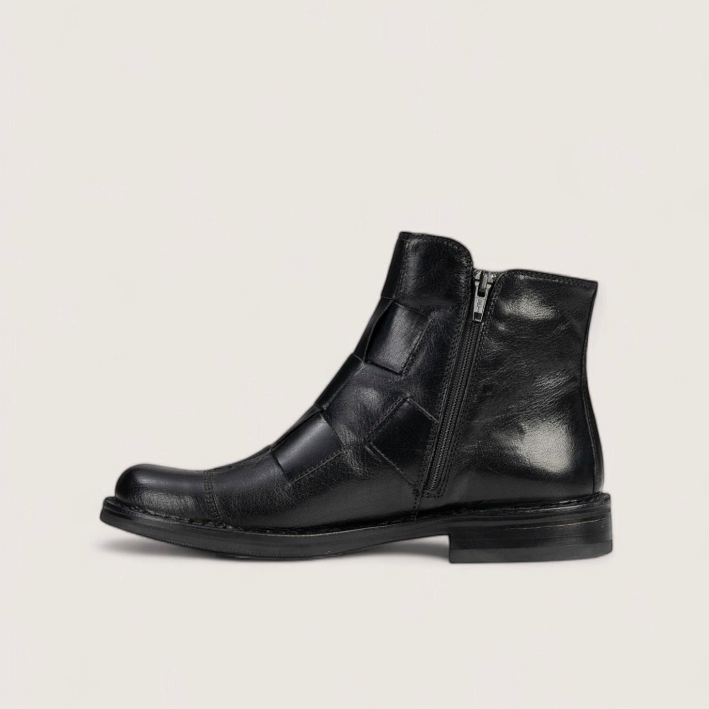 Bubetti 2531 Bred Sort flet støvle