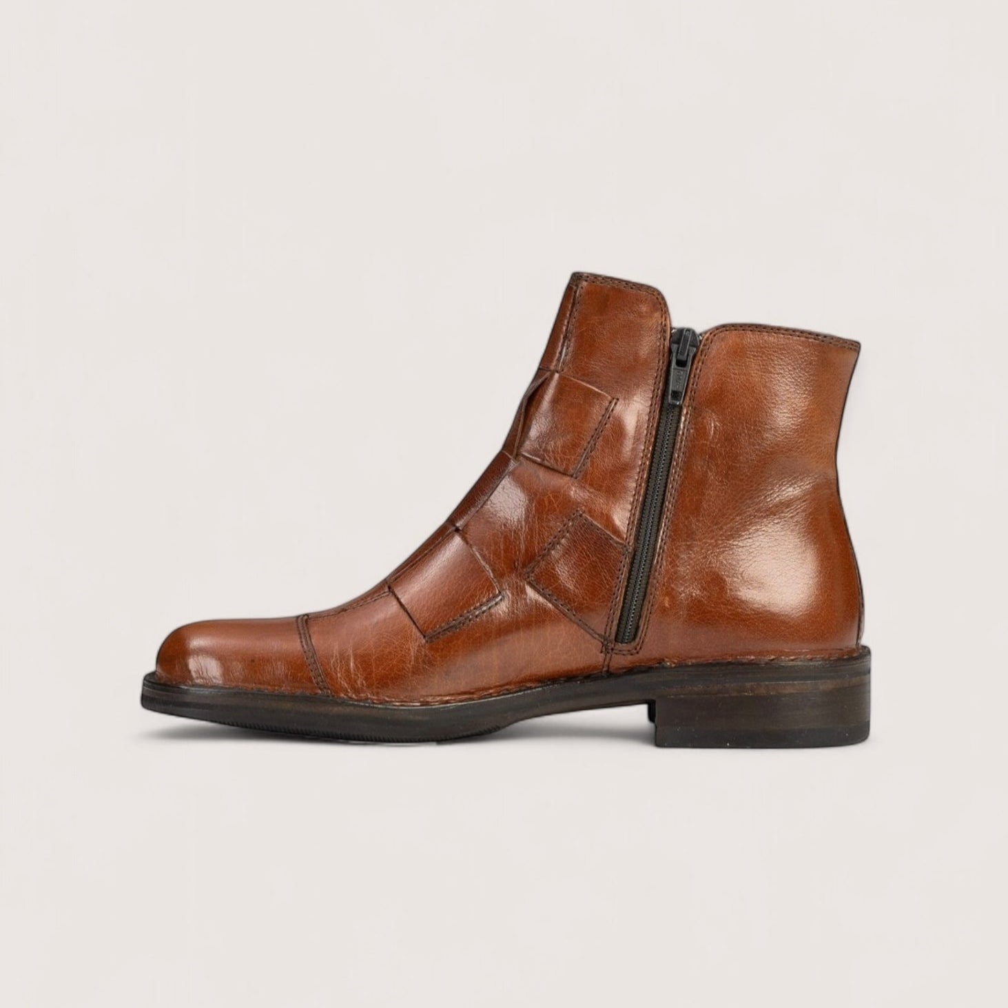 Bubetti 2531 cognac flet støvle