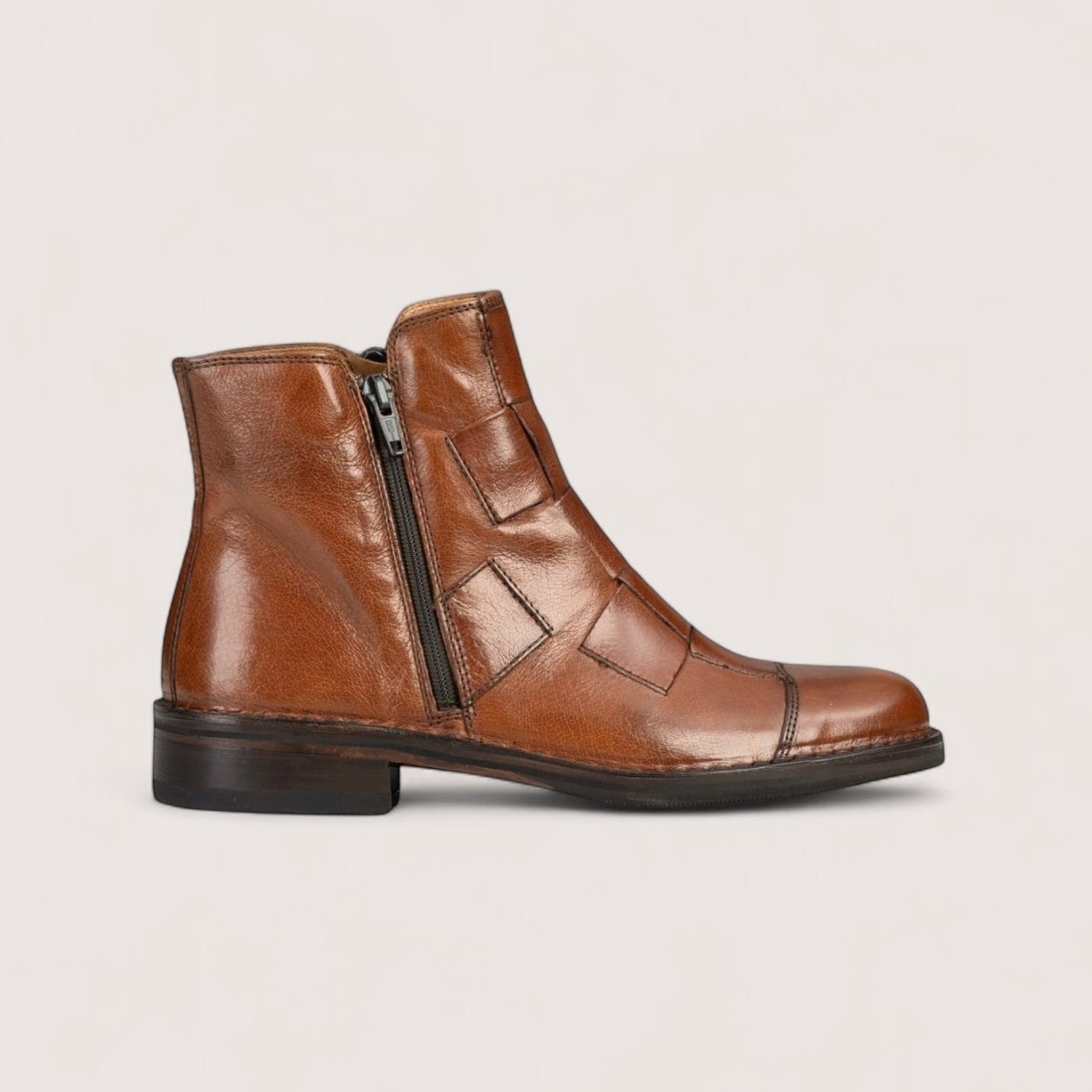 Bubetti 2531 cognac flet støvle