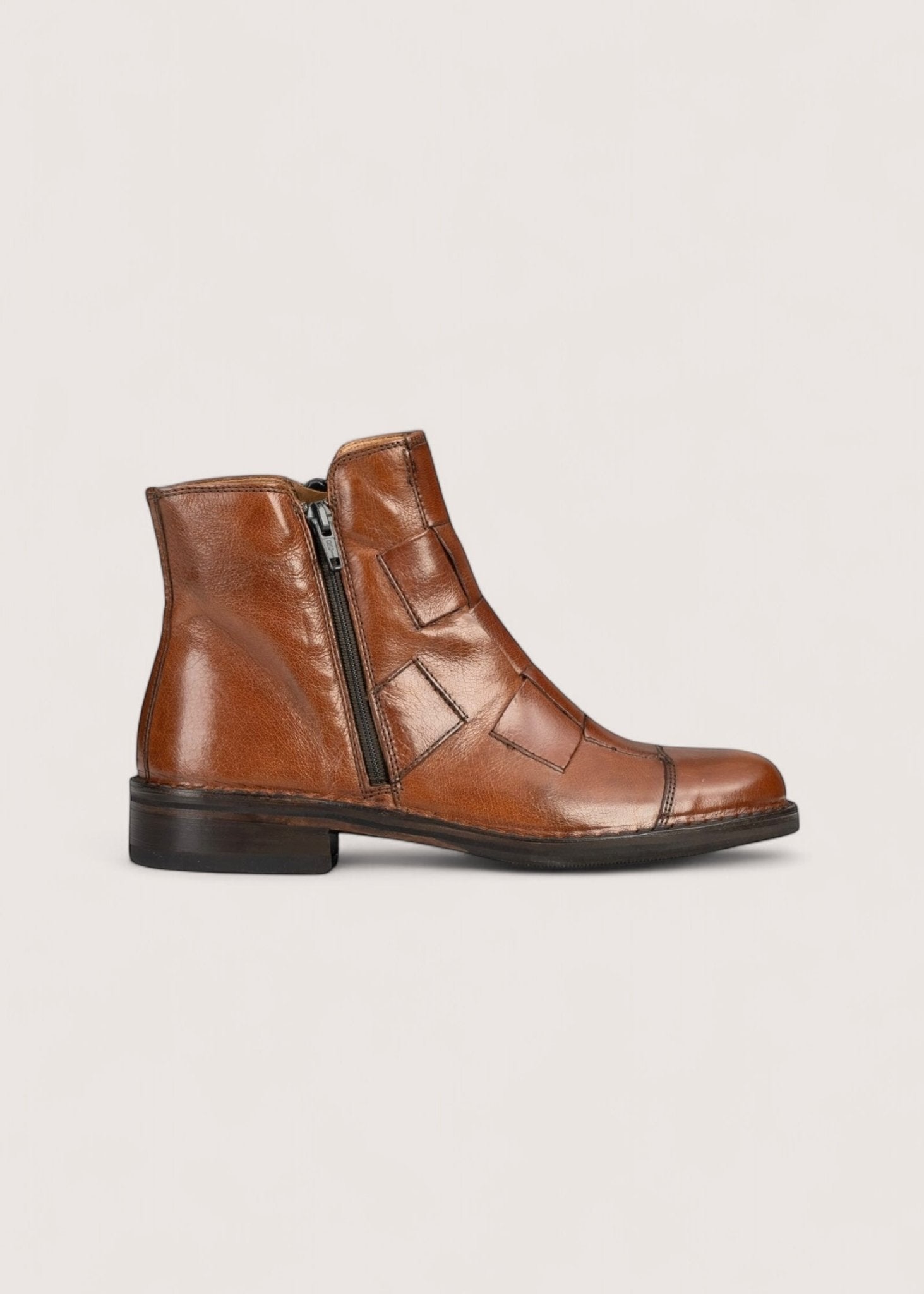 Bubetti 2531 cognac flet støvle