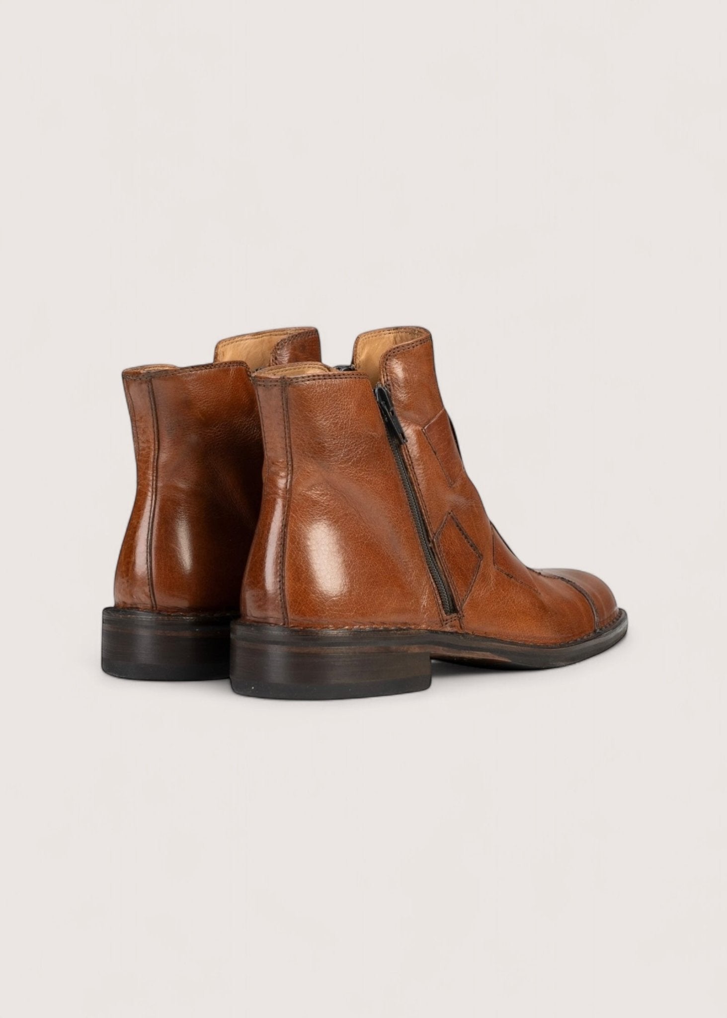 Bubetti 2531 cognac flet støvle