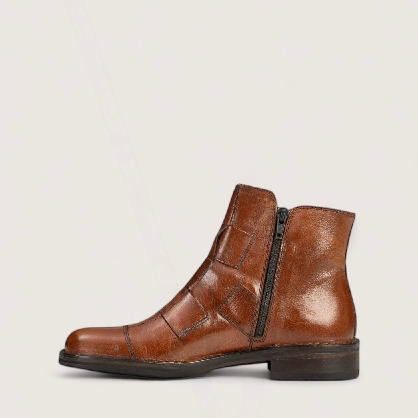 Bubetti 2531 cognac flet støvle