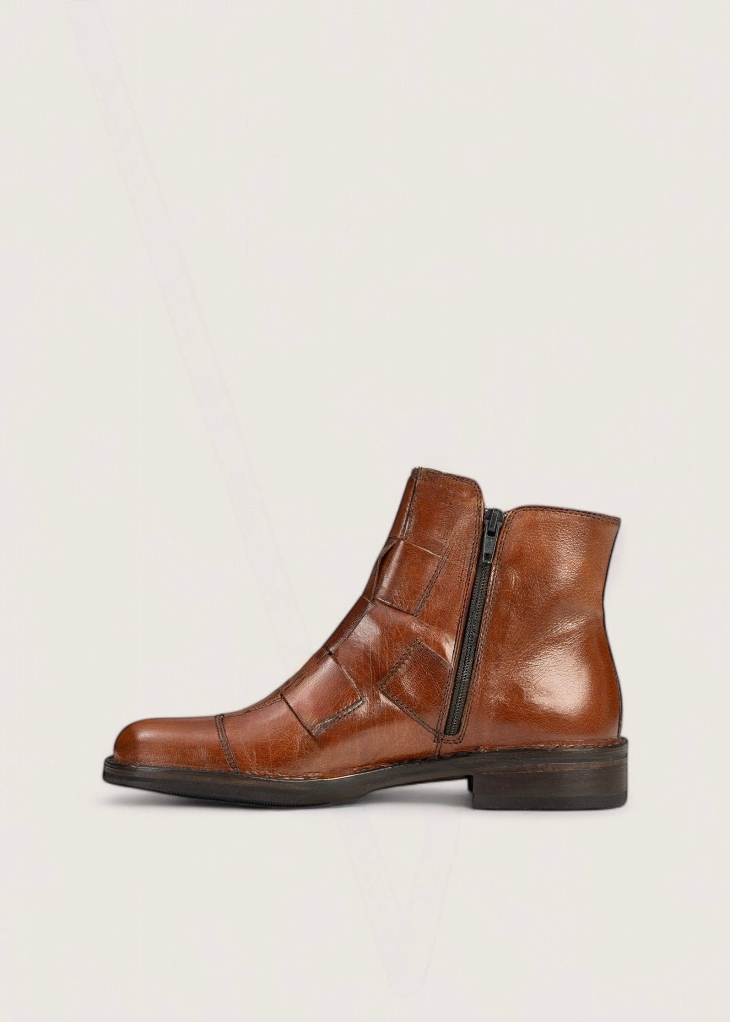 Bubetti 2531 cognac flet støvle