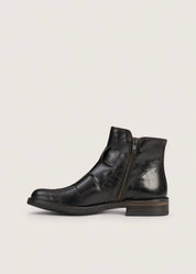 Bubetti 2531 mørk brun flet støvle