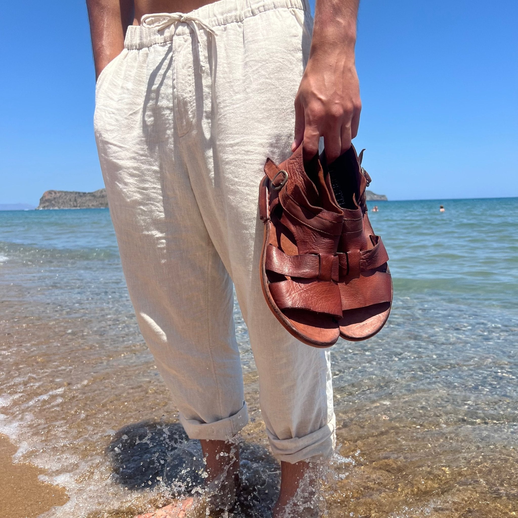 Bubetti 8691 - X Gladiator Sandal Kastanje patina